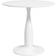 Homcom Round White Dining Table 80cm