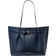 Michael Kors Emilia Large Pebbled Leather Tote Bag - Navy