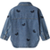 Name It Printed Denim Jacket - Medium Blue Denim (13237295)