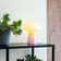 Dyberg Larsen Jenny Mushroom Lyserød Bordlampe 23cm