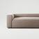 Decotique Grand Tassel Beige Sofa 230cm 2 Seater