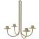 ferm LIVING Sway Candelabra Cashmere Ljusstake 30.2cm