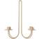 ferm LIVING Sway Candelabra Cashmere Ljusstake 30.2cm