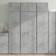 vidaXL 3281423 Concrete Grey Sideboard 70x185cm