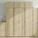 vidaXL 3281429 Sonoma Oak Garderob 70x185cm