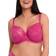 Curvy Kate Lace Daze Balcony Bra - Lipstick Pink