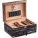 Bey-Berk Ebony Wood 100-Cigar Humidor