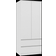 WHATSIZE ENTERPRISE Modern White Wardrobe 90x180cm