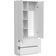 WHATSIZE ENTERPRISE Modern White Wardrobe 90x180cm