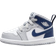 NIKE Jordan 1 Mid TD - White/Wolf Grey/Midnight Navy