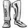 Venum Elite Standup Shin Guards Silver Black