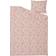 IKEA Rodgersia Påslakan Vit, Rosa (200x150cm)