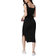 Shein Mulvari Square Neck Split Side Dress