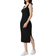 Shein Mulvari Square Neck Split Side Dress