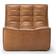 Ethnicraft N701 Module Old Saddle Sofa 80cm 1 pers.