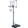 AOKUNG Portable Basketball Hoop Stand 5.4ft - 7ft Adjustable Height