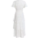 Quiz Jacquard Tiered Midaxi Dress - White