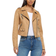 River Island Women's Faux Suede Jacket - Brown