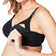 Cake Maternity Croissant T-shirt Maternity & Nursing Bra Black