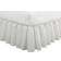 Fresh Ideas Ruffled Valance Sheet White (213.4x182.9)