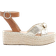 River Island Flatform Espadrille - Gold