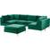 Beliani U Shaped Modular Green Canapé 300cm Canapé 3 Places