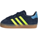 Adidas Infant Gazelle Comfort Closure Elastic Laces Shoes - Night Indigo/Solar Yellow/Light Blue