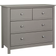 Habitat Brooklyn 2+2 Grey Chest of Drawer 86x73cm