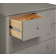 Habitat Brooklyn 2+2 Grey Chest of Drawer 86x73cm