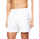 Tommy Hilfiger Original Logo Mid Length Swim Shorts - Th Optic White