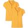 The Children's Place Girl's Uniform Ruffle Pique Polo 2-pack - Yellow Pencil