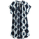 H&M Women's Tie Detail Suit - Navy/Patterned