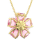 Swarovski Idyllia Necklace - Gold/Pink/Transparent