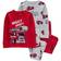 Carter's Toddler Firetruck Snug Fit Cotton Pajamas 4-piece - Red