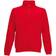 Fruit of the Loom Classic Zip Neck Sweat - Red