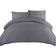 Utopia Bedding double, soft microfibre Duvet Cover Grey (200x200cm)