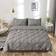 Shein pcs Twist Pattern Simple Luxury All Seasons Duvet Cover Grey (200x135cm)