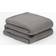 Dreamscene Plain Fleece Blankets Grey (240x200cm)