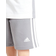 Adidas Kid's Linear T-shirt/Shorts Set - White/Grey (IS6332)