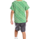 adidas Infant Originals Mono All Over Print T-shirt/Shorts Set - Green/Grey (IW0743)