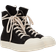 Rick Owens Lido High Top M - Black/Milk