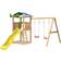 Jungle Gym Playtower Hut 2.1 with 2 Swing Module & Slide