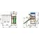 Jungle Gym Playtower Hut 2.1 with 2 Swing Module & Slide