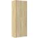 vidaXL 3281429 Sonoma Oak Garderobeskab 70x185cm