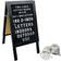 Excello Global Products A-Frame Sidewalk Sign 20x36"