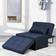 Saemoza 4 in 1 Multi-Function Navy Blue Sofa 91.5cm 1 Seater