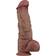 Lovetoy Dual Layered Silicone Cock XXL 10.5 Brown