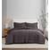 Brooklyn Loom Flax Linen Bedspread Gray (233.7x228.6cm)
