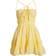 Free People Taking Sides Mini Dress - Mellow Yellow