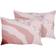 Beliani Campei Coussin de Décoration Complet Rose (60x40cm)